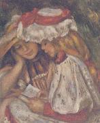 Two Girls Reading Pierre Renoir
